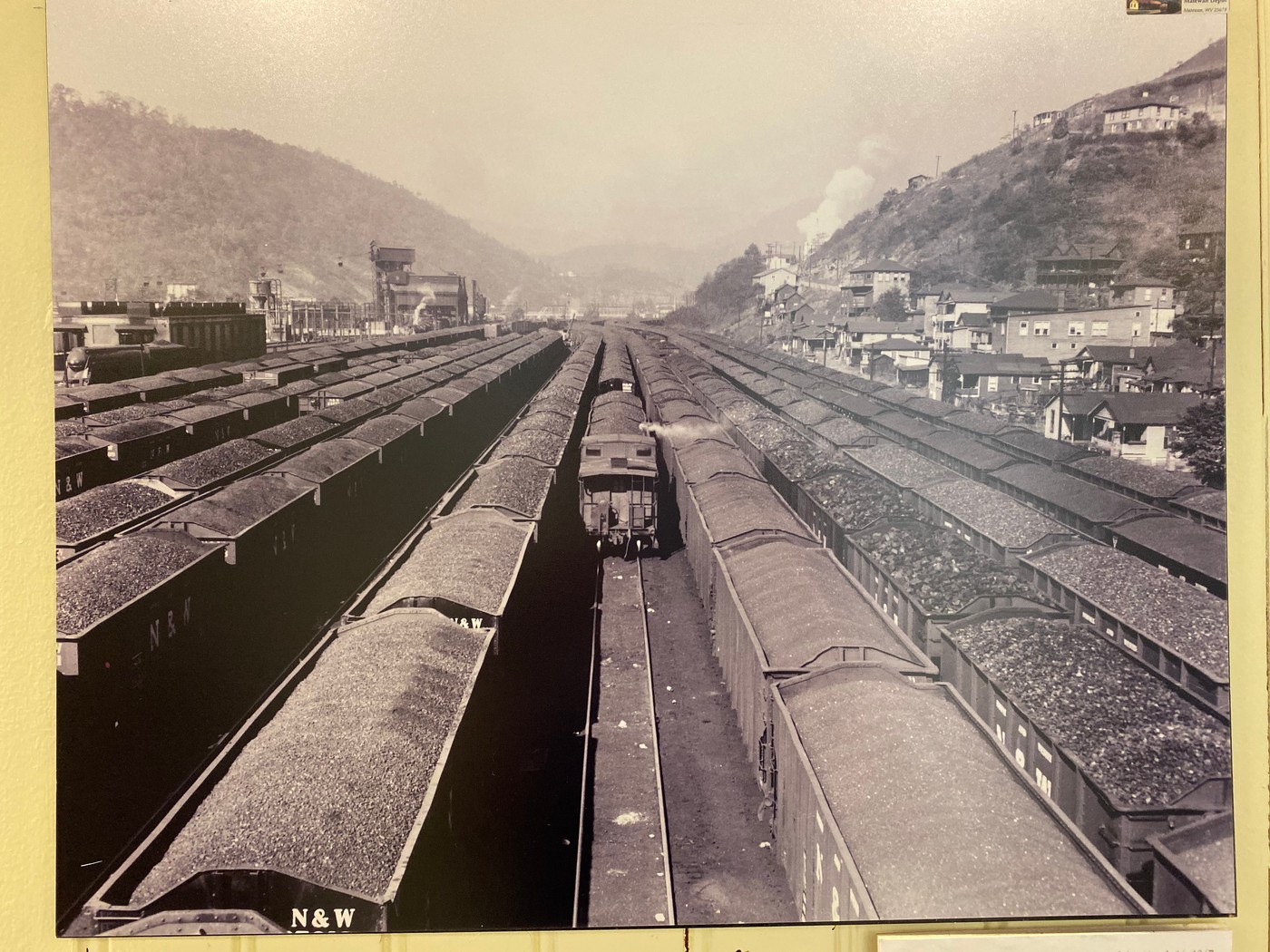 Norfolk and Western Railroad in Matewan, WV Clio